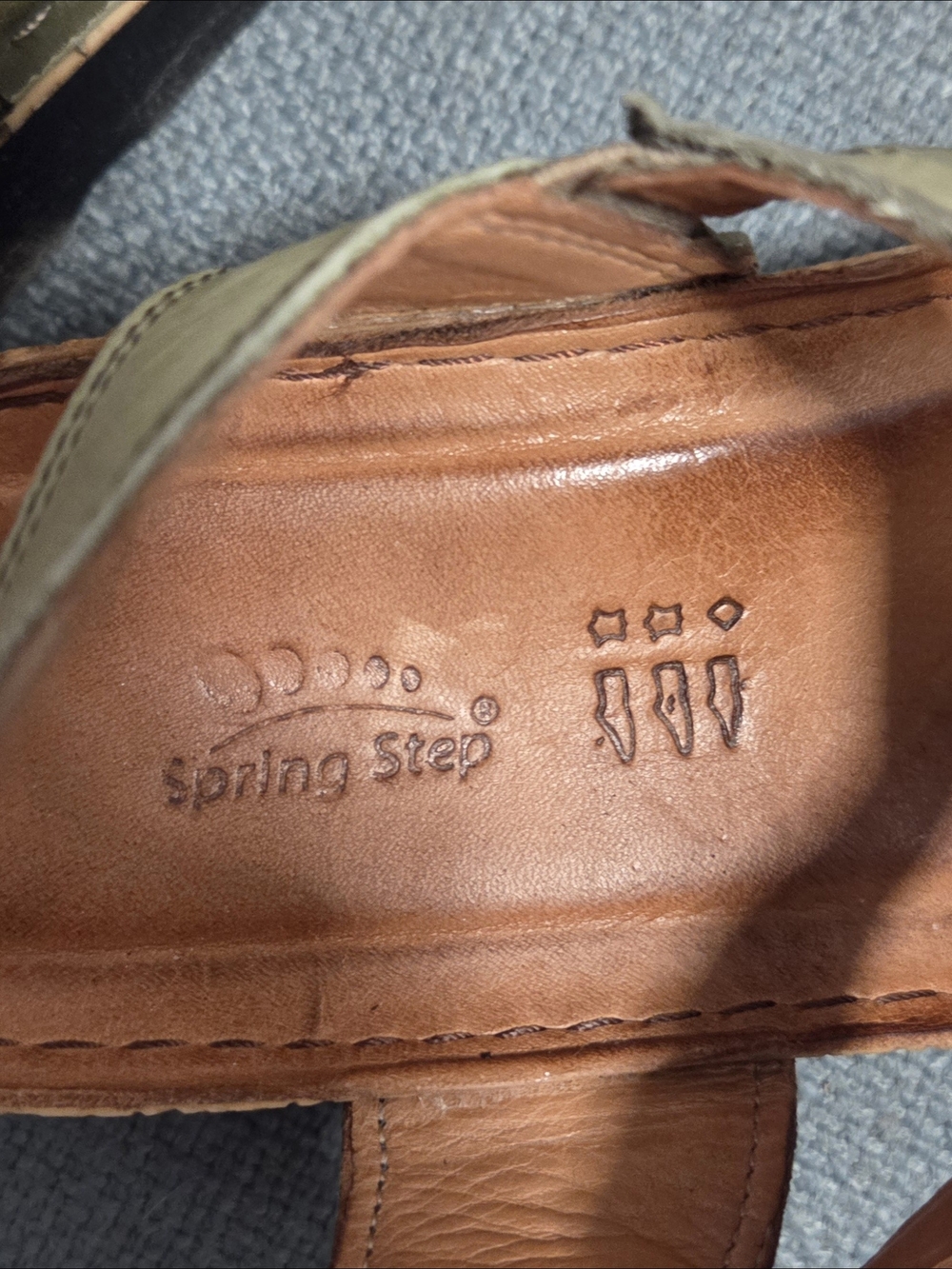 Spring Step Kasba Leather Sandal - Picture 10 of 13